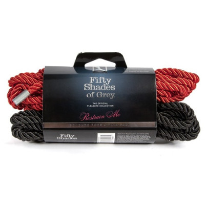Bondážní lano Fifty Shades of Grey Bondage Rope Twin Pack 5 m